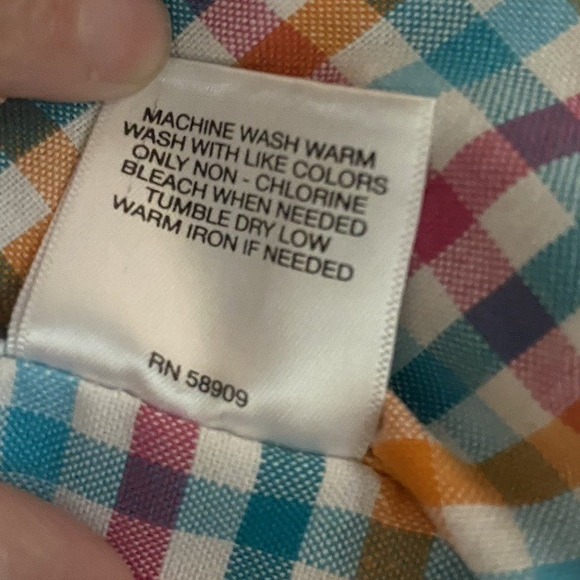 Cremieux Classics Shirt Mens XL Multi Color Plaid Cotton Button Down - Picture 4 of 10